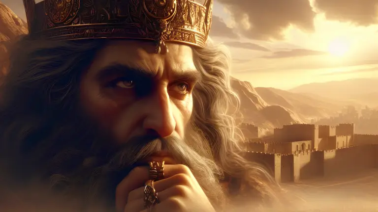 Imagem do rei Salomão ai generate